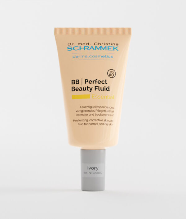 דמי מייק אפ+ לחות + 20  SPF בצבע שנהב  - Perfect Beauty Fluid Ivory