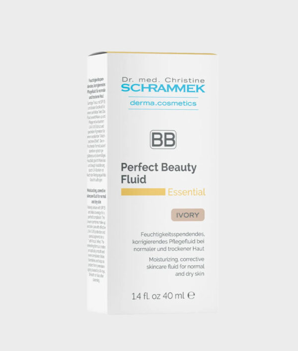 ⁦דמי מייק אפ+ לחות + 20  SPF בצבע שנהב  - Perfect Beauty Fluid Ivory⁩ – תמונה ⁦2⁩